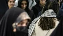 تحصن کنندگان ‘حجاب’ مقابل مجلس با ورود نیروهای انتظامی، متفرق شدند + ویدیو 

