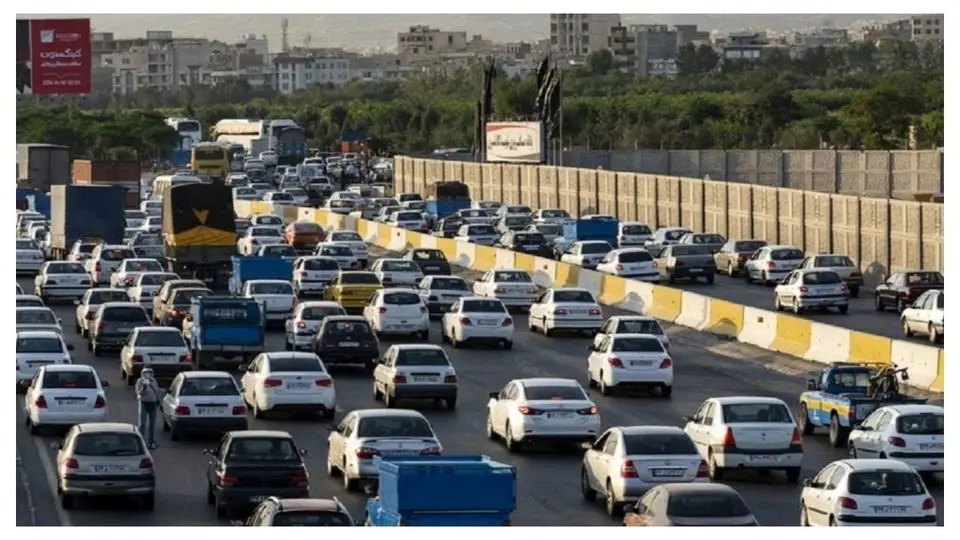 ممنوعیت تردد وسایل نقلیه از آزادراه تهران- شمال